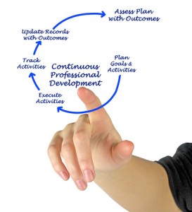 55652370 - diagram of continuous professional development